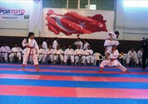 Erzurum'da karate şöleni